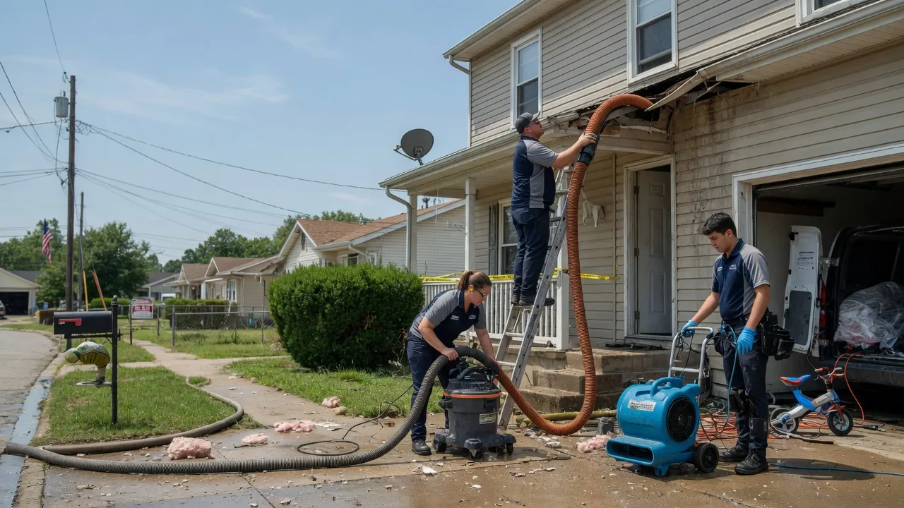 Water Damage Restoration in Trilla, IL near me